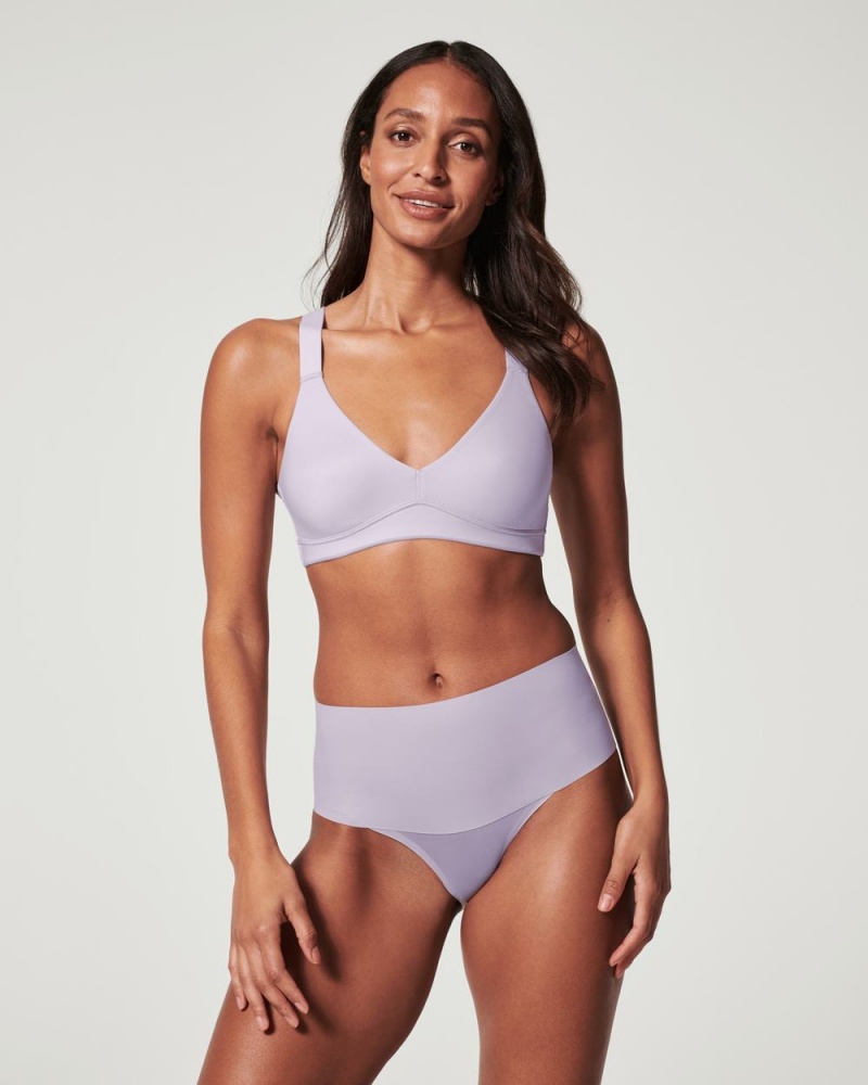 Bralette Spanx Bra-llelujah!® Unlined Světle Fialové | 4539120-NQ