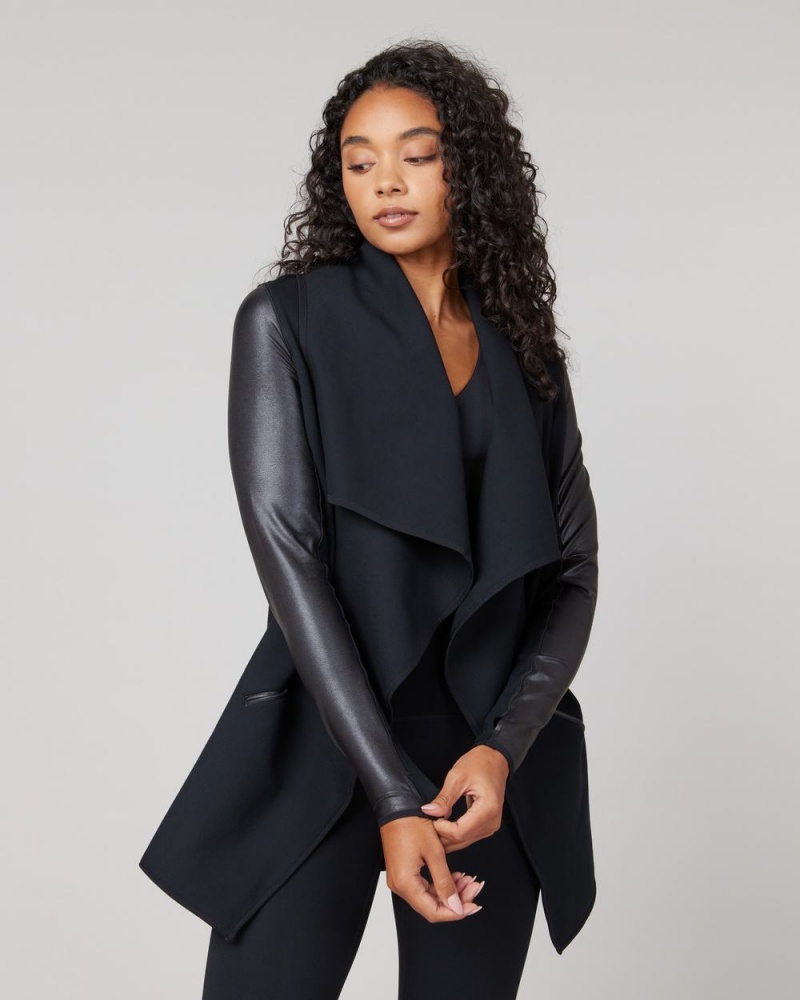Bundy Spanx Drape Front Černé | 1869427-PW