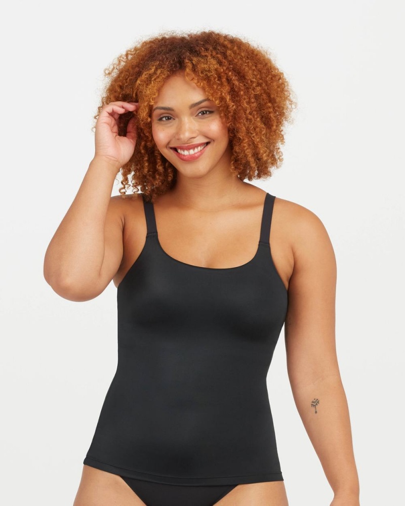 Cami Spanx Bra-llelujah!® One-and-Done Černé | 4061573-JQ