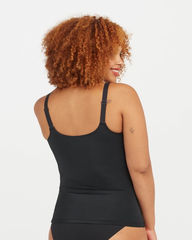 Cami Spanx Bra-llelujah!® One-and-Done Černé | 4061573-JQ