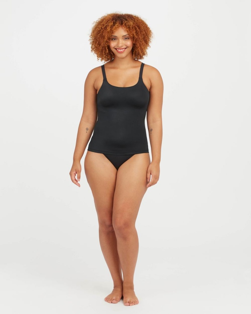 Cami Spanx Bra-llelujah!® One-and-Done Černé | 4061573-JQ