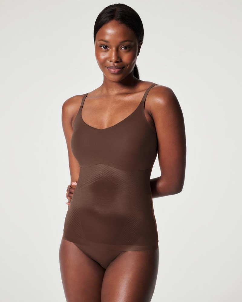 Cami Spanx Thinstincts® 2.0 Hnědé | 9482507-IZ