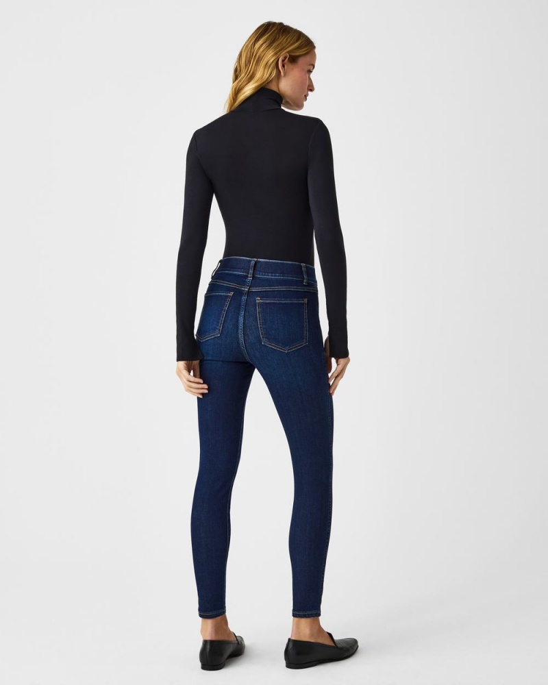 Džíny Spanx Ankle Hubená Midnight Shade | 9346587-YA