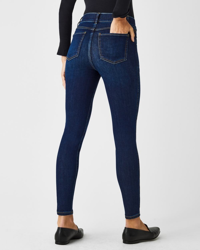 Džíny Spanx Ankle Hubená Midnight Shade | 9346587-YA