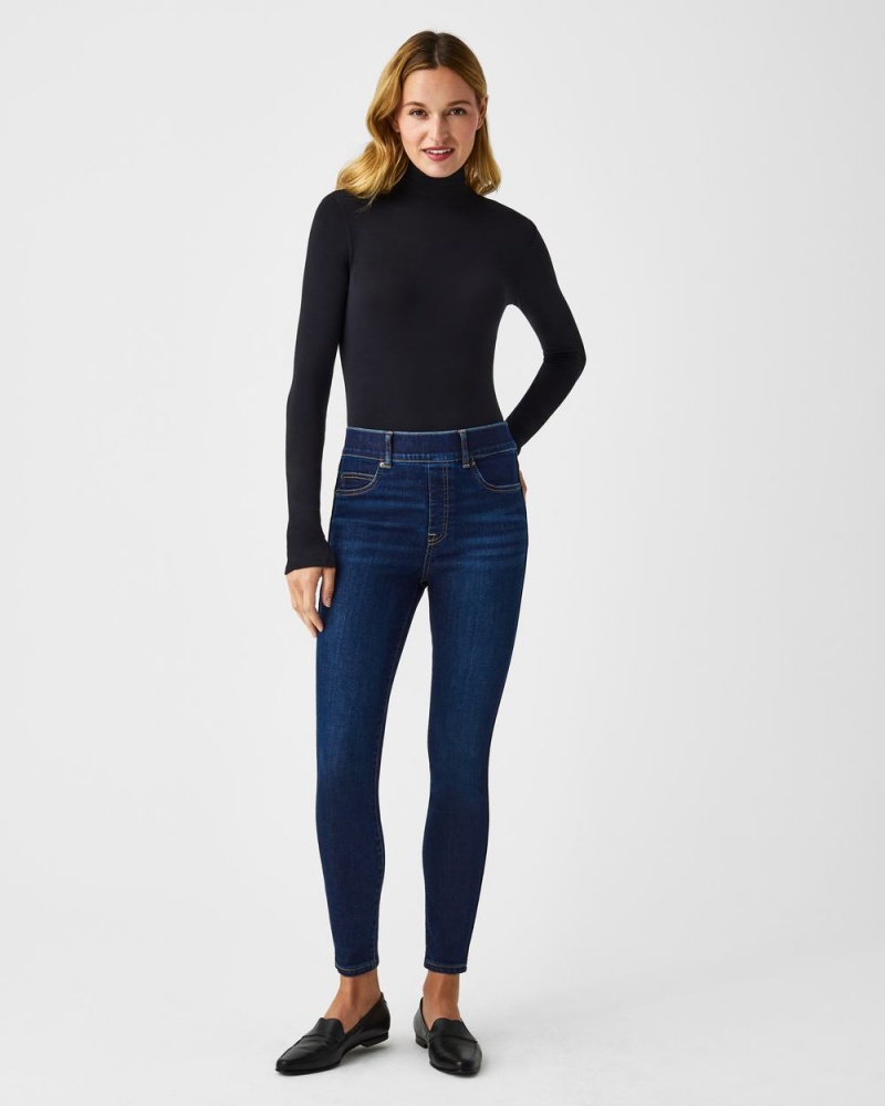 Džíny Spanx Ankle Hubená Midnight Shade | 9346587-YA