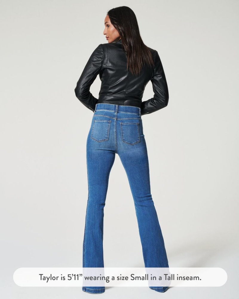 Džíny Spanx Flare Indigo | 0154629-ZQ