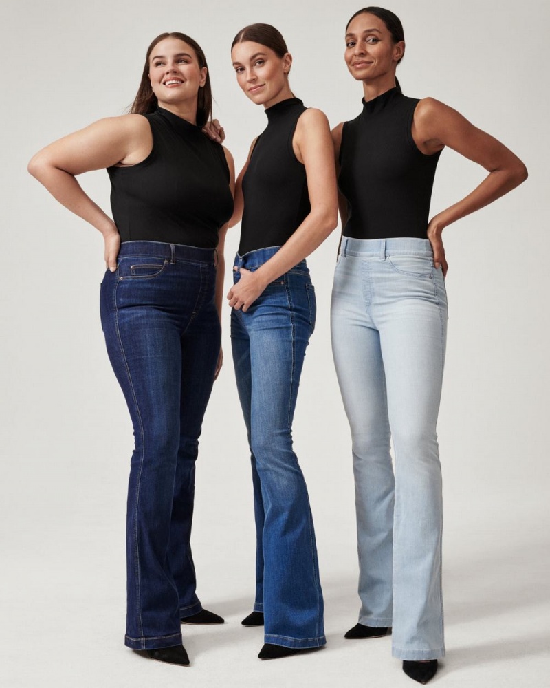 Džíny Spanx Flare Midnight Shade | 2637185-FN