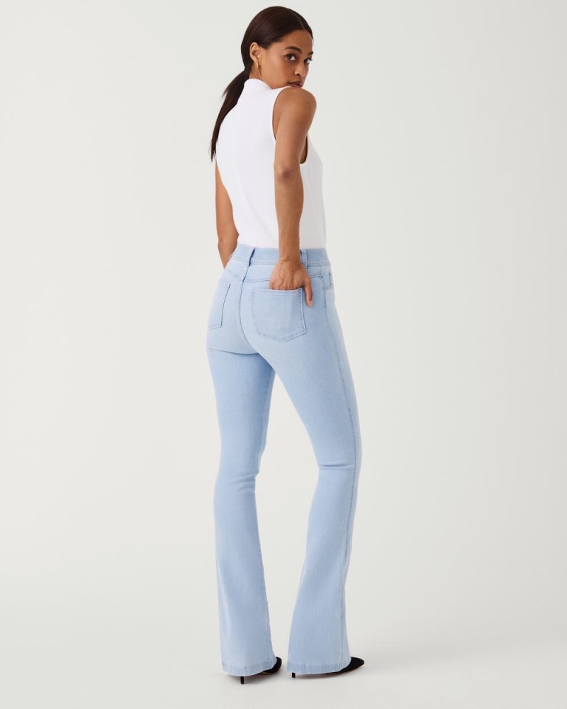 Džíny Spanx Flare Světle Blankyt Světle Modré | 4217859-IN