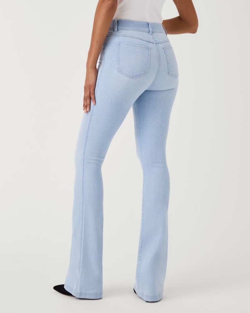 Džíny Spanx Flare Světle Blankyt Světle Modré | 4217859-IN