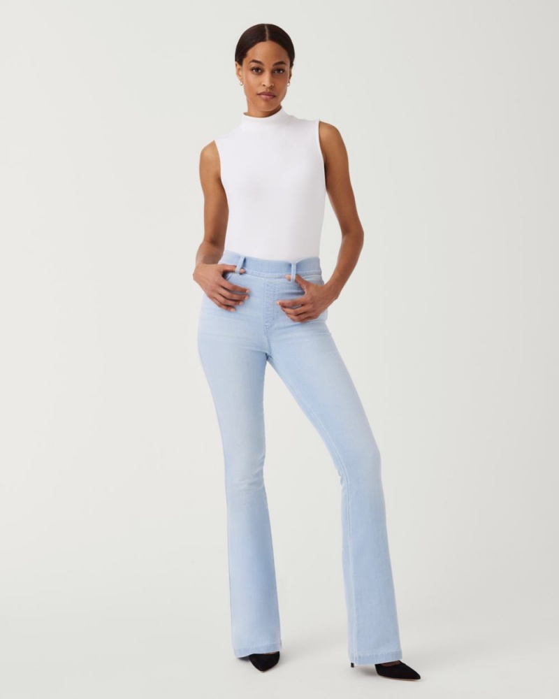 Džíny Spanx Flare Světle Blankyt Světle Modré | 5189246-HX