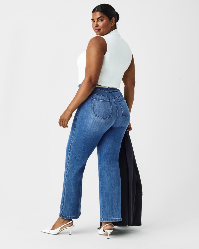 Džíny Spanx Kick Flare Indigo | 5298436-BN