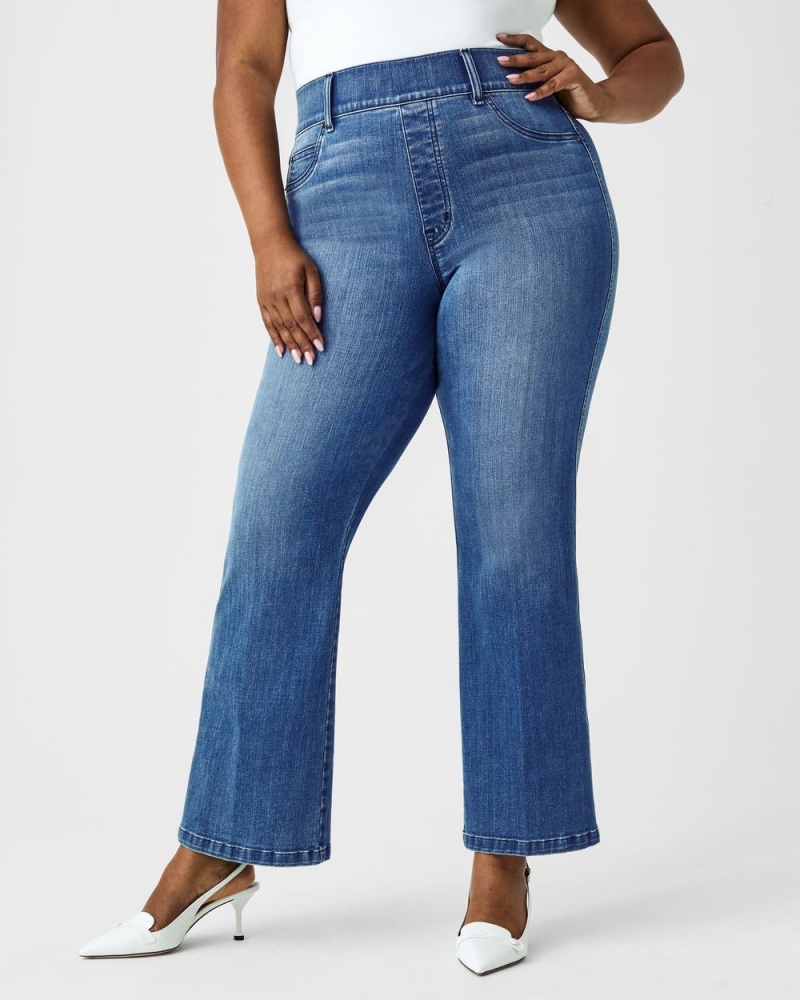 Džíny Spanx Kick Flare Indigo | 5298436-BN