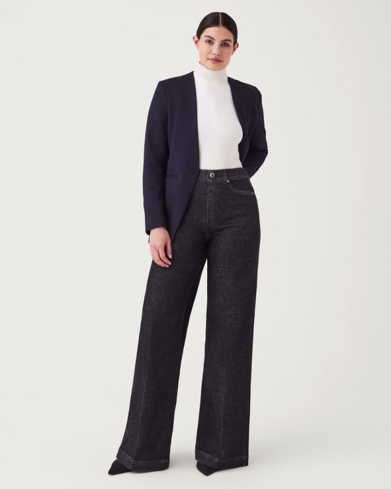Džíny Spanx Široké Leg Šedé | 0421395-WN