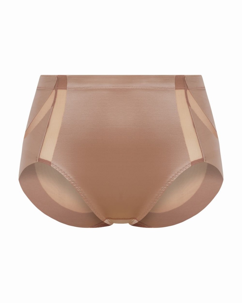 Kalhotky Spanx Booty-Lifting Cafe Au Lait | 0517389-QL