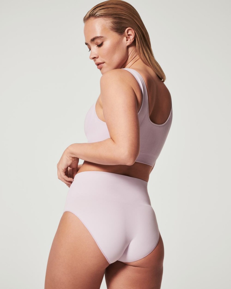 Kalhotky Spanx EcoCare Seamless Shaping Světle Fialové | 4013658-DK