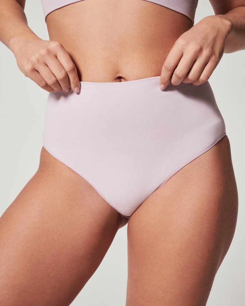 Kalhotky Spanx EcoCare Seamless Shaping Světle Fialové | 4013658-DK