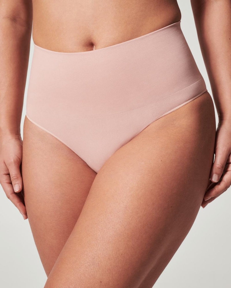 Kalhotky Spanx EcoCare Seamless Shaping Růžové | 8621970-SI
