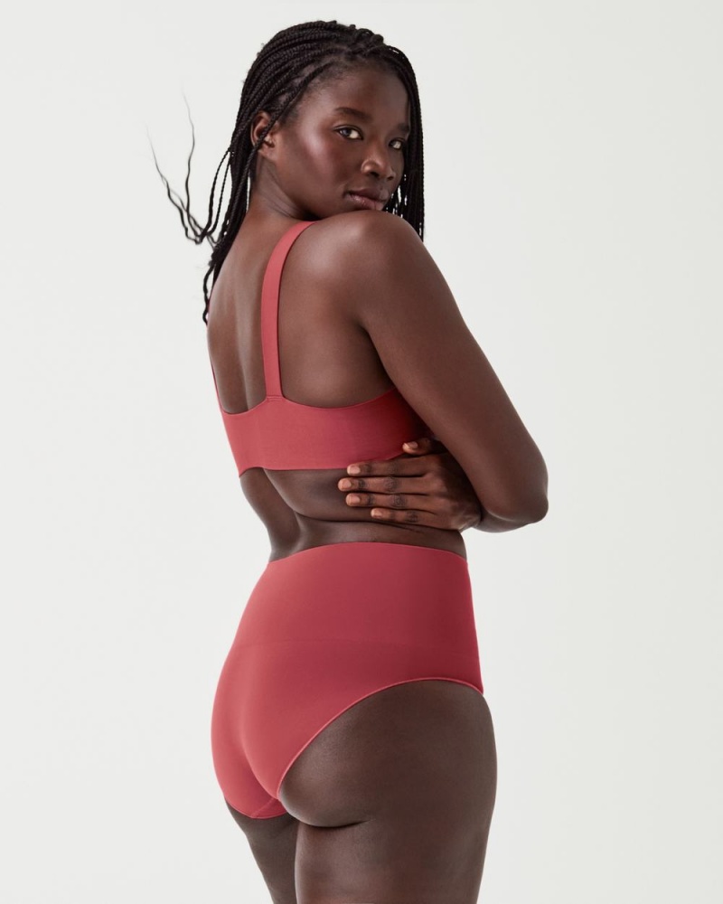 Kalhotky Spanx EcoCare Seamless Shaping Růžové | 6048251-MS