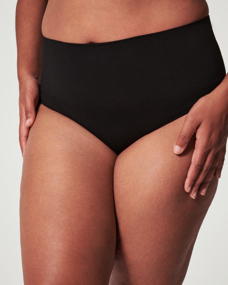 Kalhotky Spanx EcoCare Seamless Shaping Černé | 0784659-EM