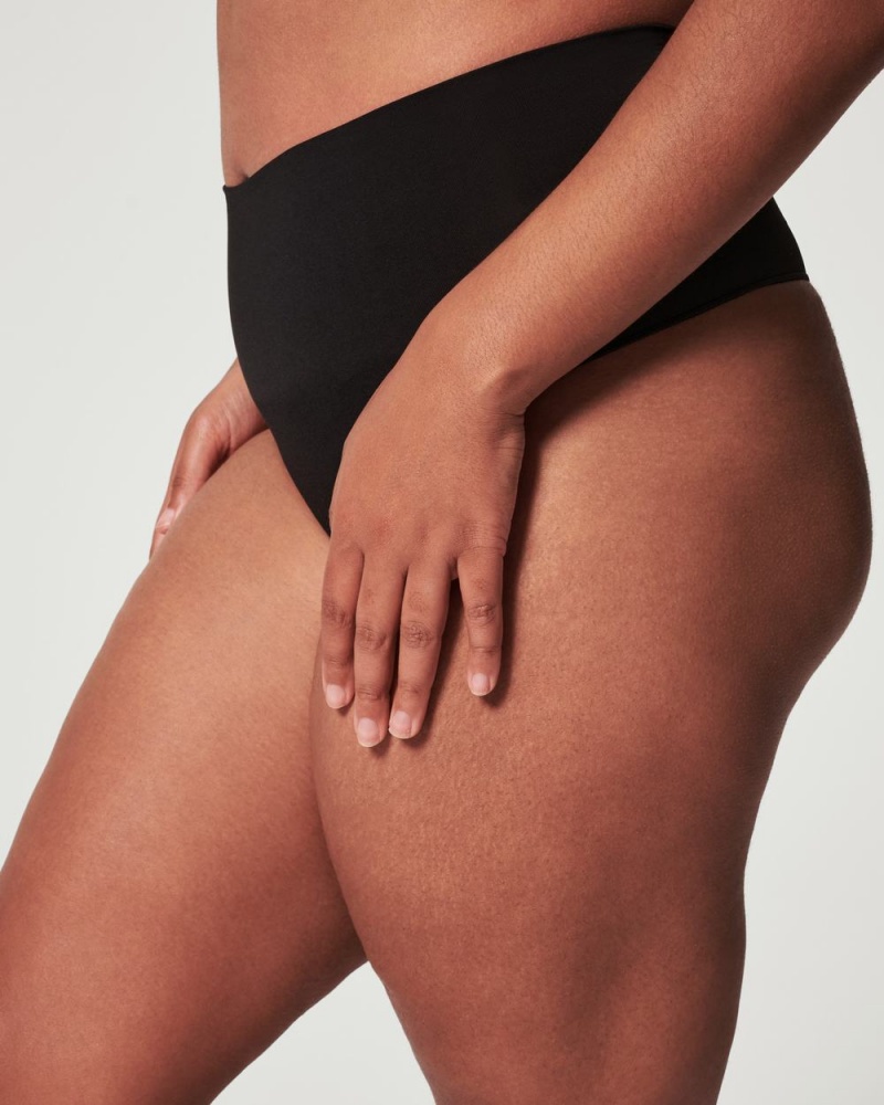 Kalhotky Spanx EcoCare Seamless Shaping Černé | 0784659-EM