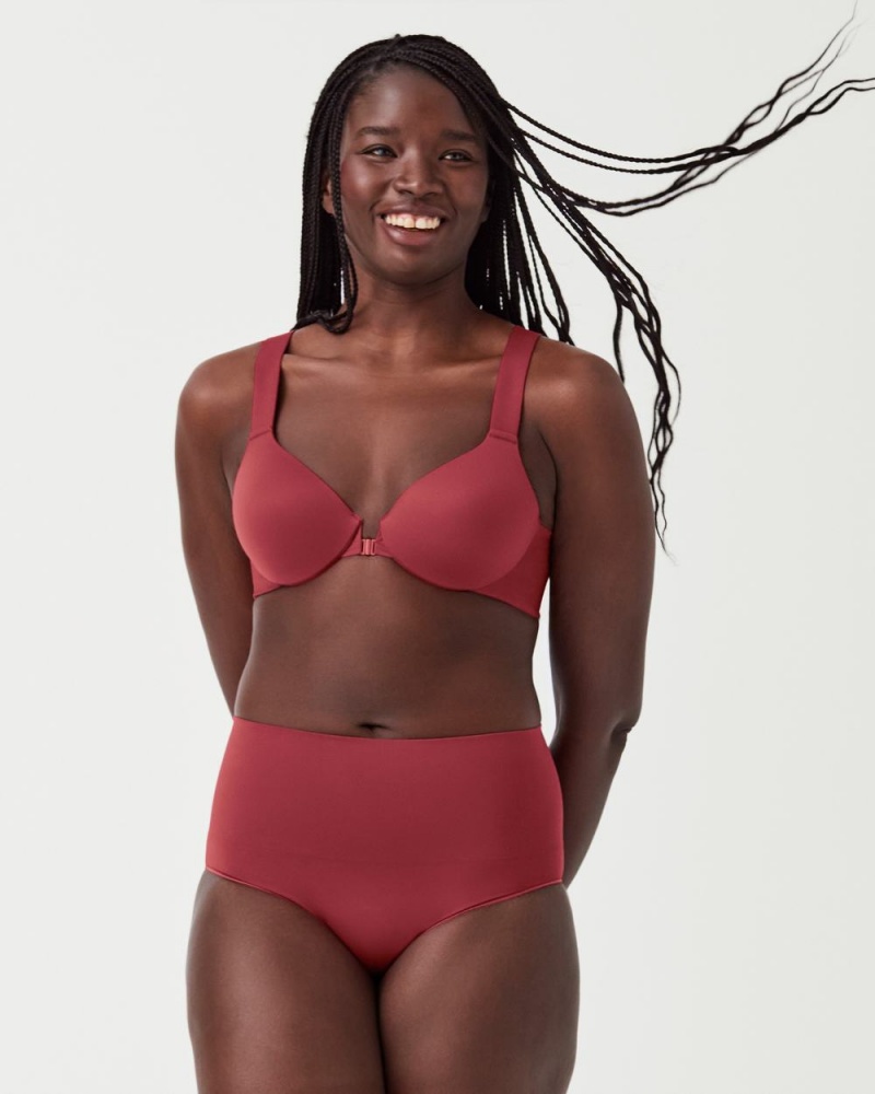 Kalhotky Spanx EcoCare Seamless Shaping Růžové | 6715403-OY