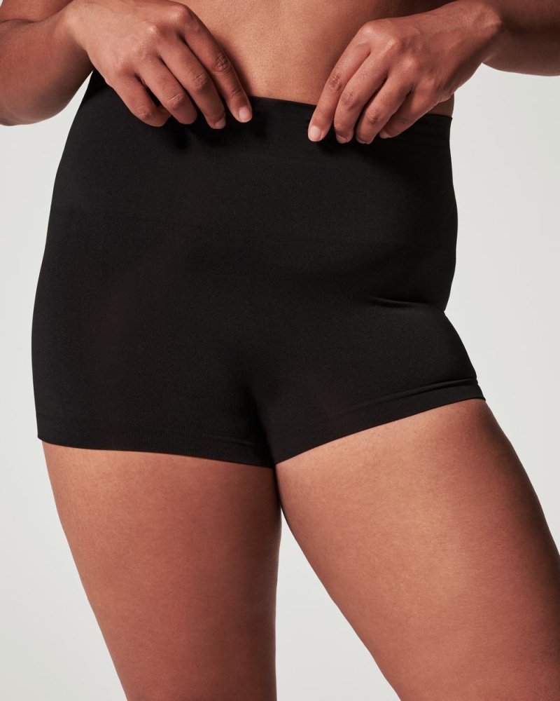 Kalhotky Spanx EcoCare Seamless Shaping Černé | 9504132-YH