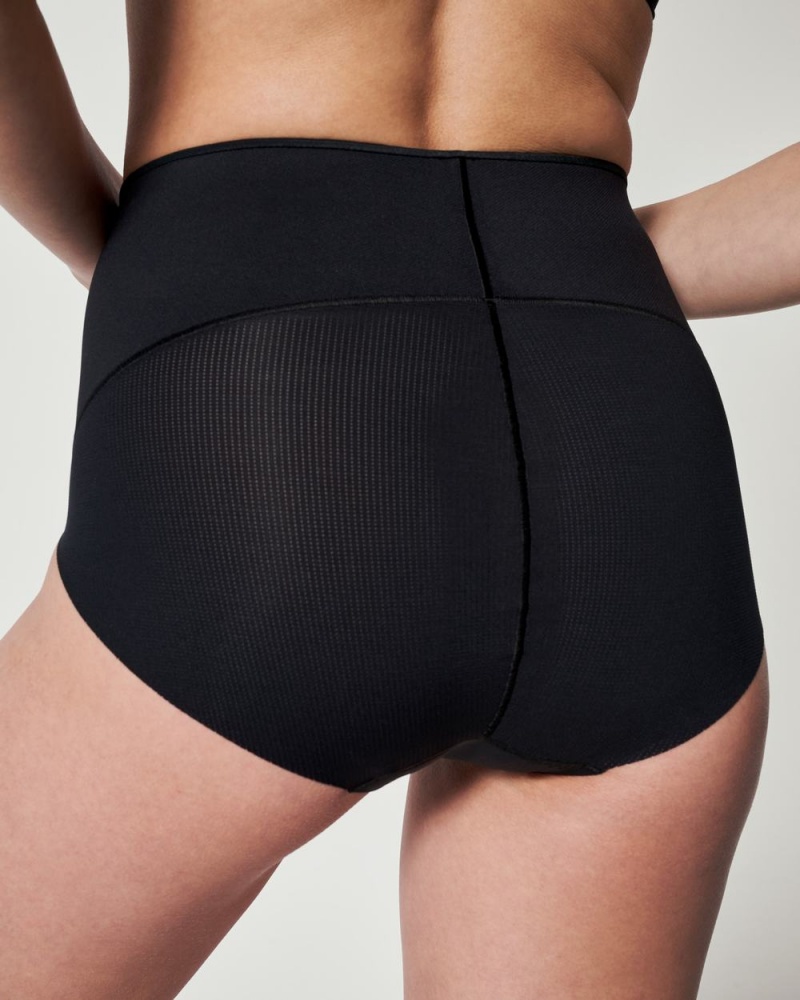 Kalhotky Spanx Haute Contour® Černé | 1790563-AN