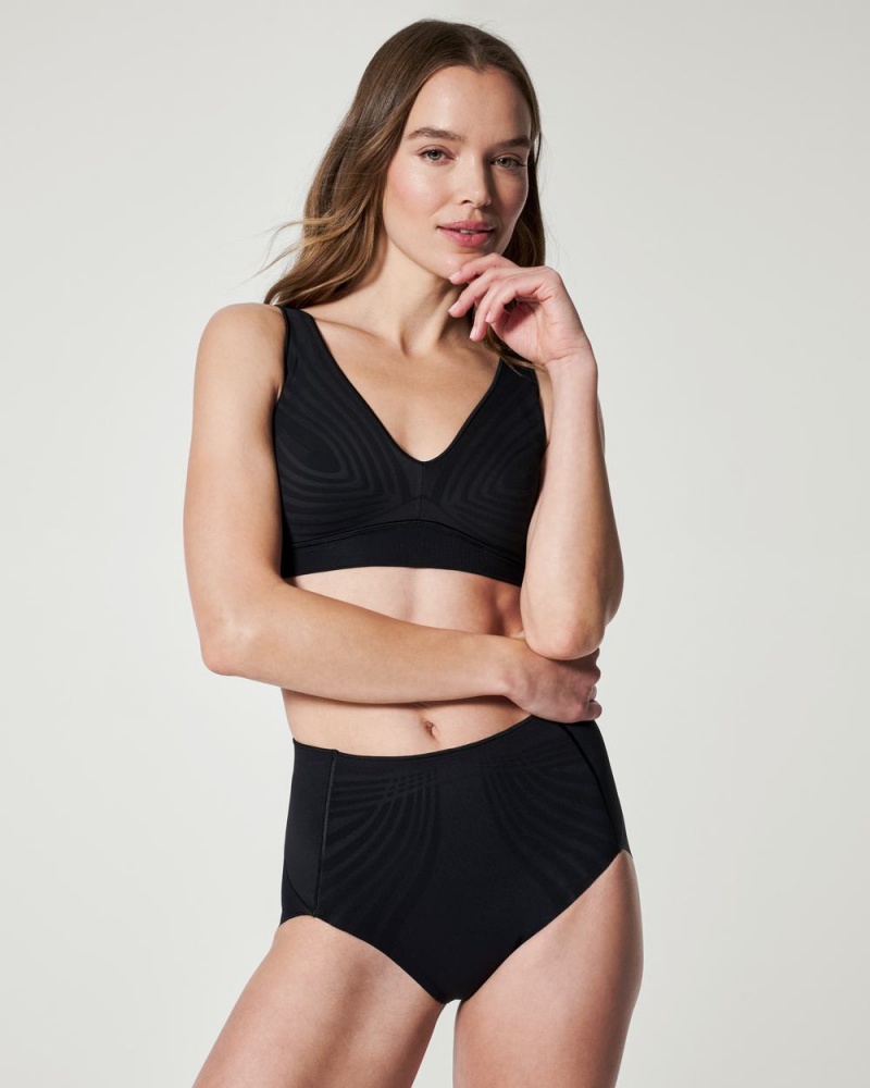 Kalhotky Spanx Haute Contour® Černé | 1790563-AN