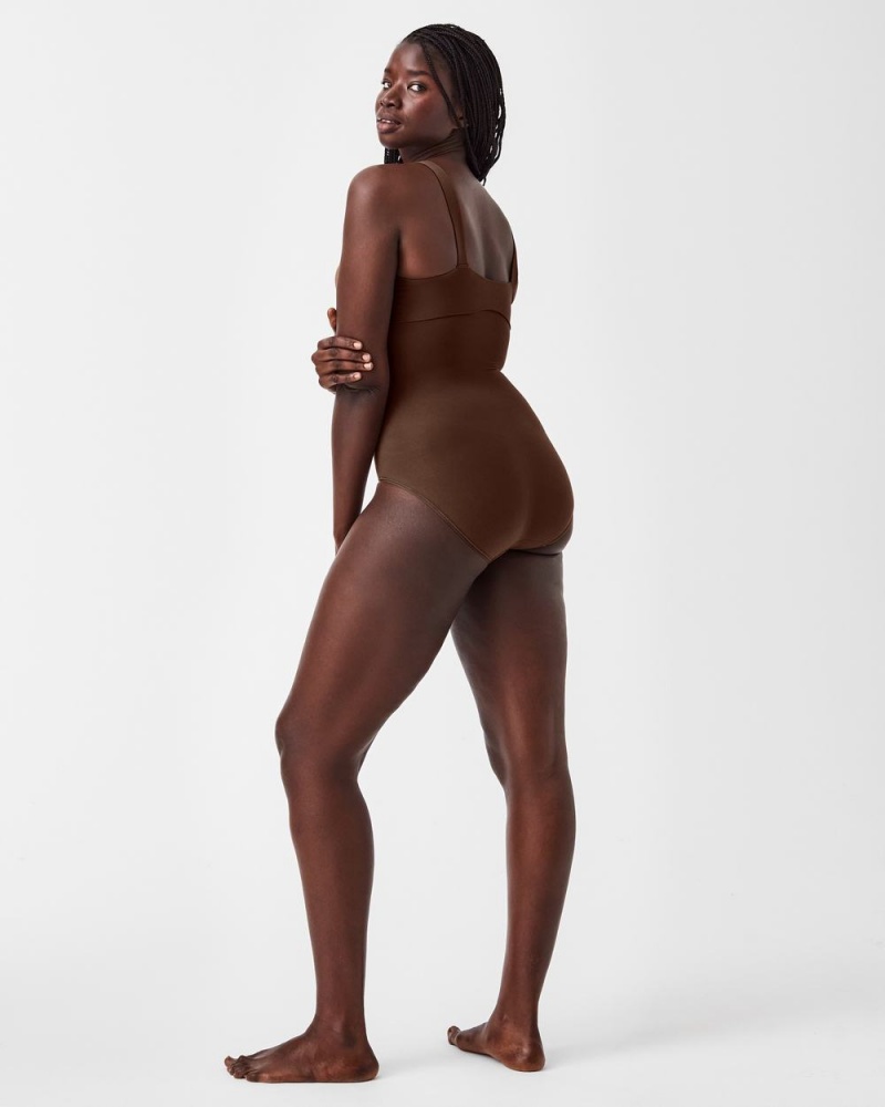 Kalhotky Spanx Higher Power Hnědé | 2310579-ND