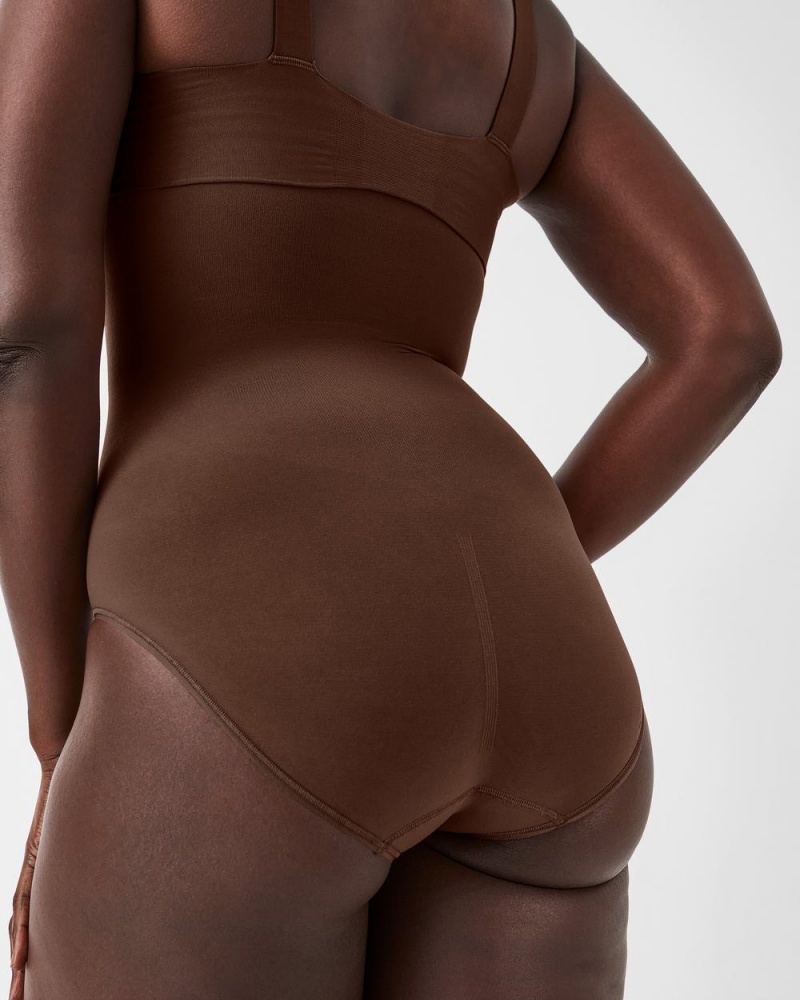 Kalhotky Spanx Higher Power Hnědé | 2310579-ND