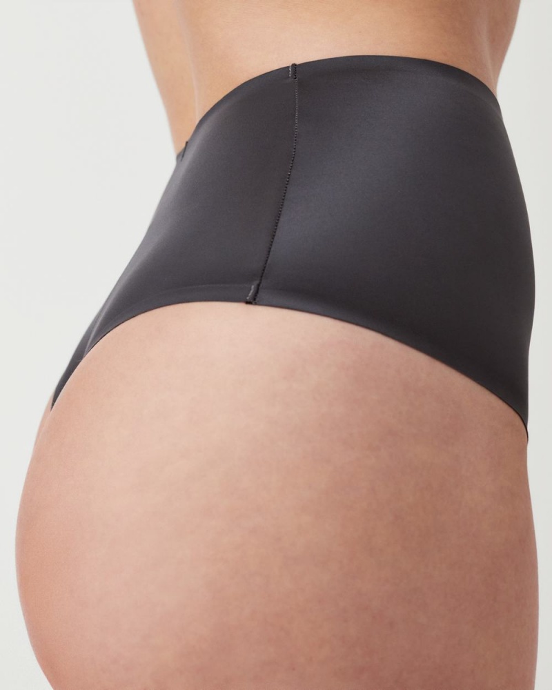 Kalhotky Spanx Shaping Satin Stříbrné | 0452381-LN
