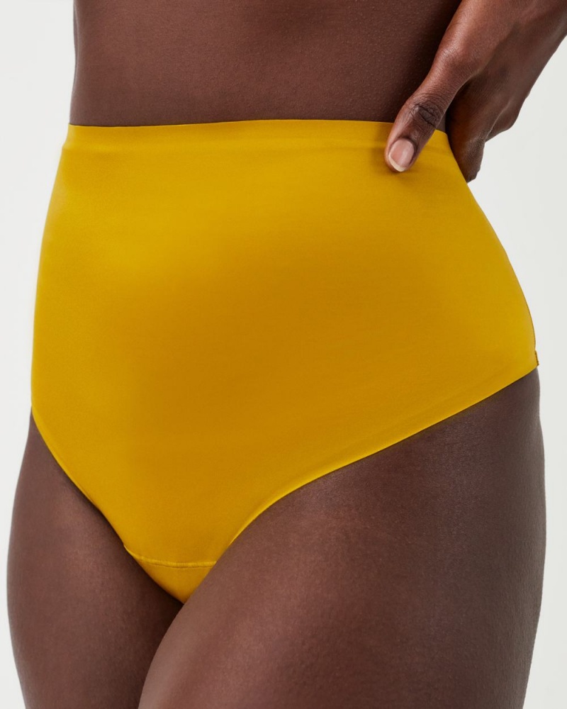 Kalhotky Spanx Shaping Satin Světle Zelene | 4629385-RC