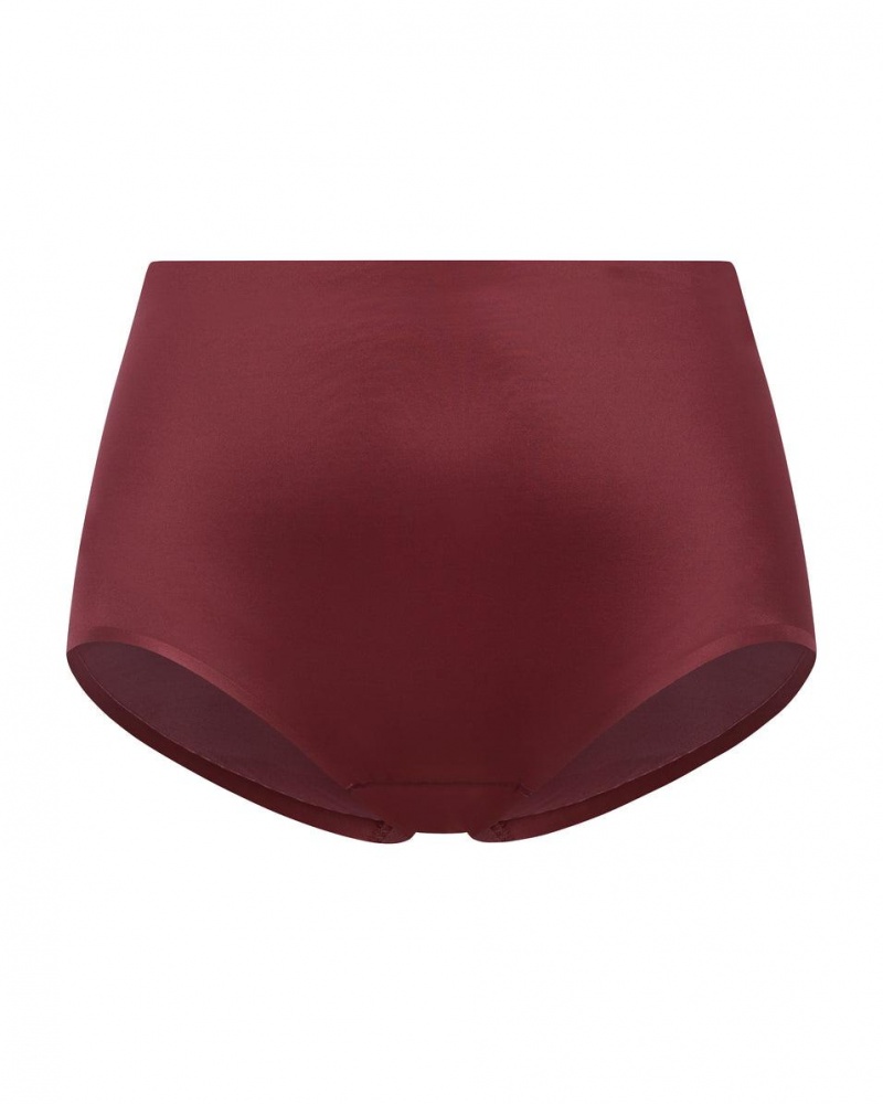 Kalhotky Spanx Shaping Satin Vínové | 0261584-IB