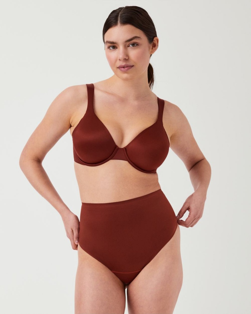 Kalhotky Spanx Shaping Satin Červené | 0745312-RI