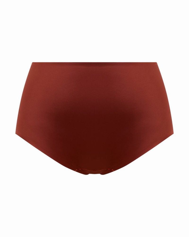 Kalhotky Spanx Shaping Satin Červené | 8295406-WN