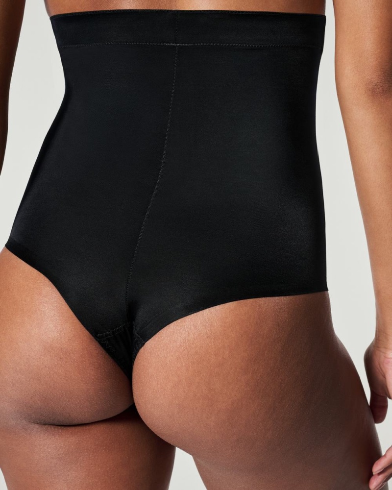 Kalhotky Spanx Suit Your Fancy High-Waisted Černé | 2371480-YI