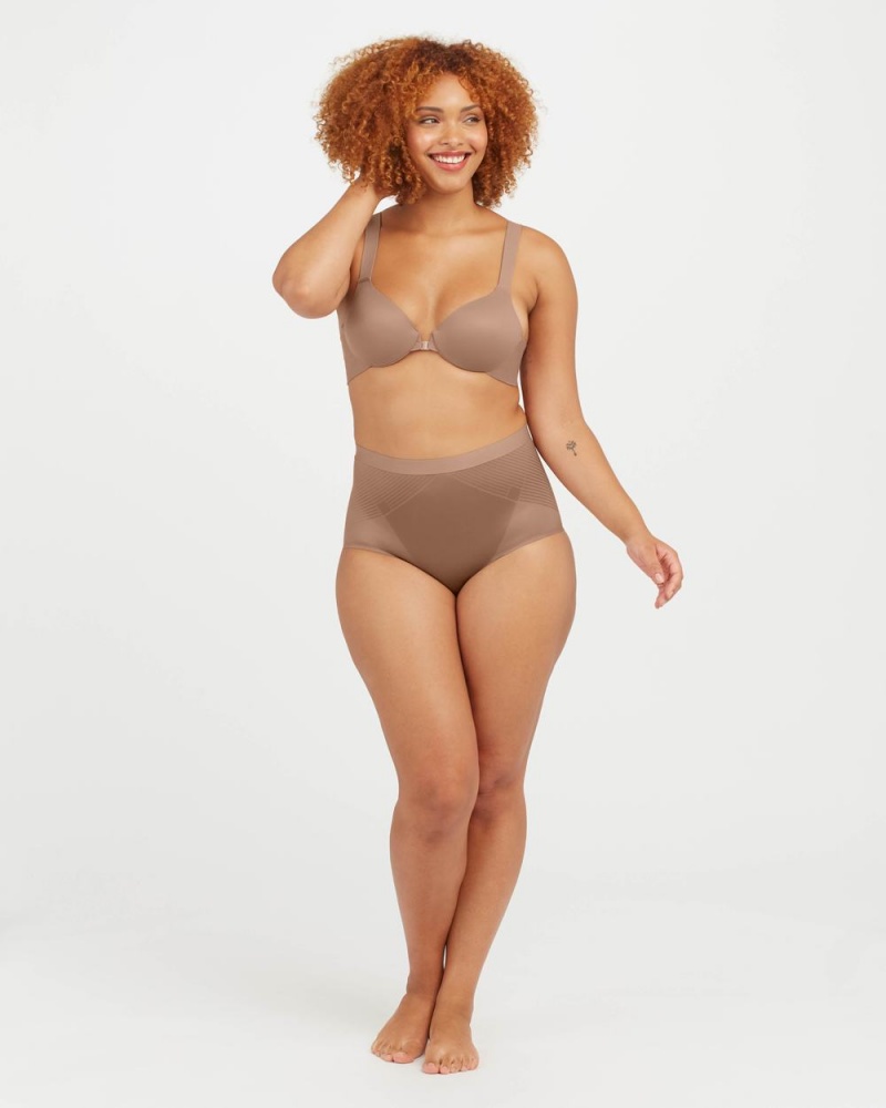 Kalhotky Spanx Thinstincts® 2.0 Cafe Au Lait | 3415862-ZK