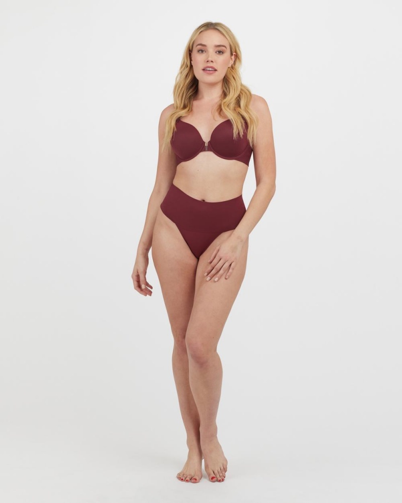 Kalhotky Spanx Undie-tectable® Vínové | 1568709-QG