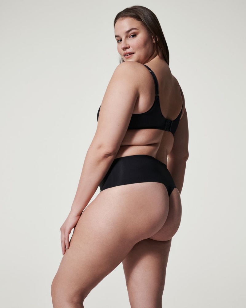 Kalhotky Spanx Undie-tectable® Černé | 2436590-WO