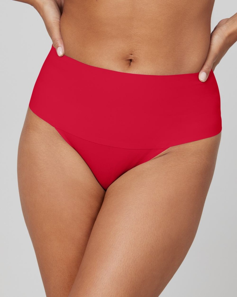 Kalhotky Spanx Undie-tectable® Červené | 8916205-CV