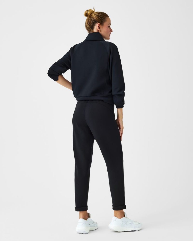 Kalhoty Spanx AirEssentials Tapered Černé | 1653402-UO