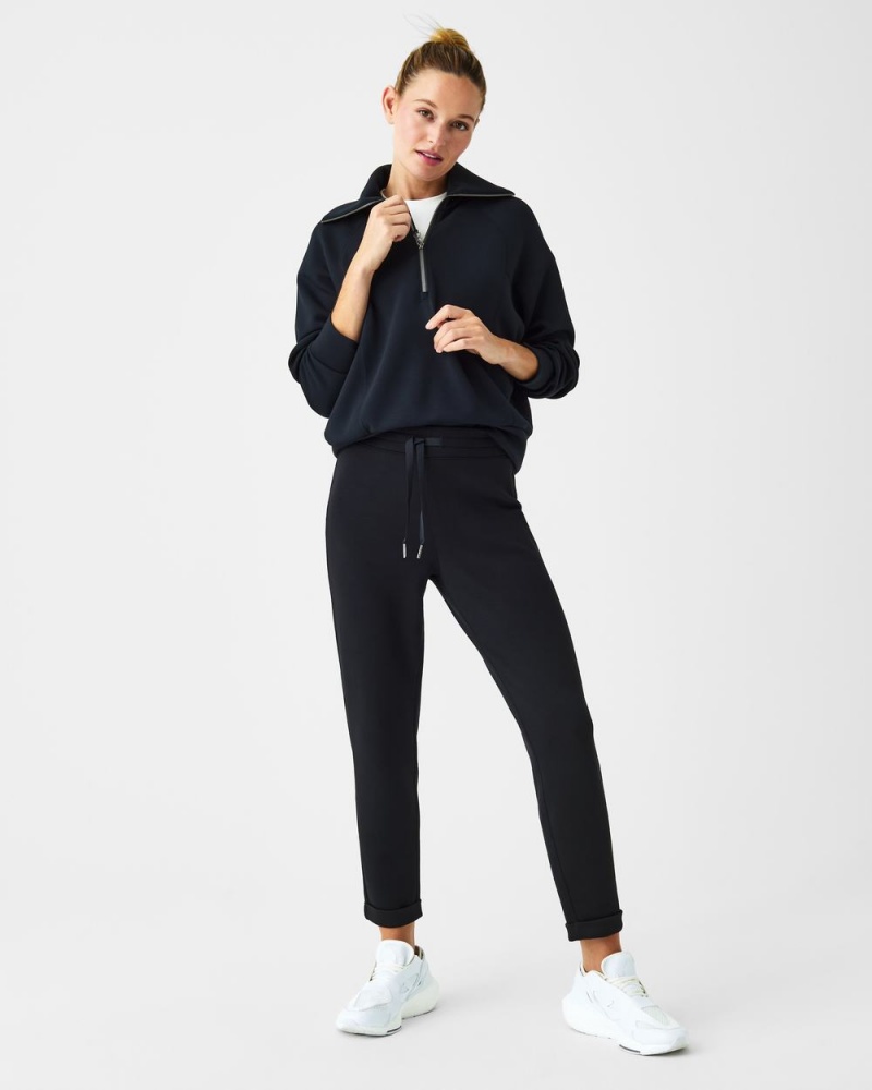 Kalhoty Spanx AirEssentials Tapered Černé | 1653402-UO