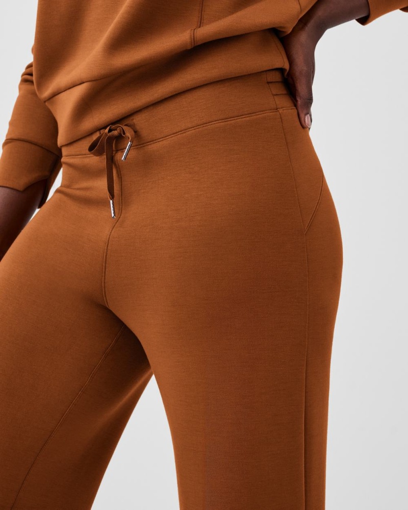 Kalhoty Spanx AirEssentials Široké Leg Hnědé | 7208196-OK