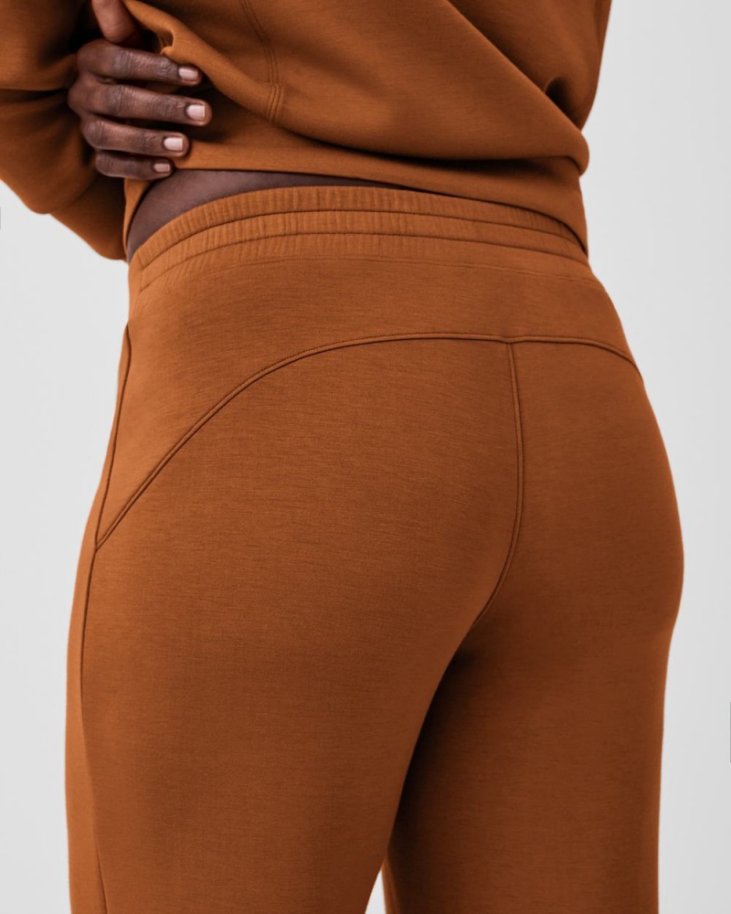 Kalhoty Spanx AirEssentials Široké Leg Hnědé | 7208196-OK