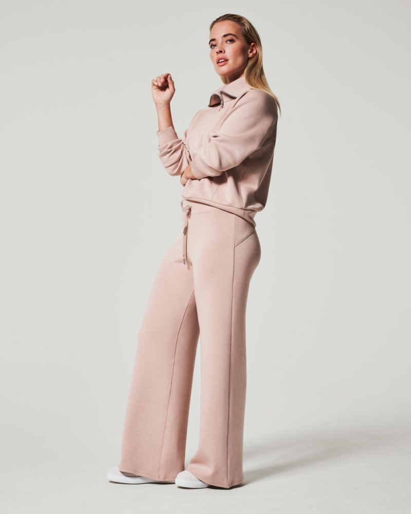 Kalhoty Spanx AirEssentials Široké Leg Růžové | 1275864-KY