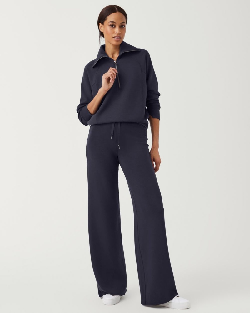 Kalhoty Spanx AirEssentials Široké Leg Tmavě Blankyt | 4596180-WV