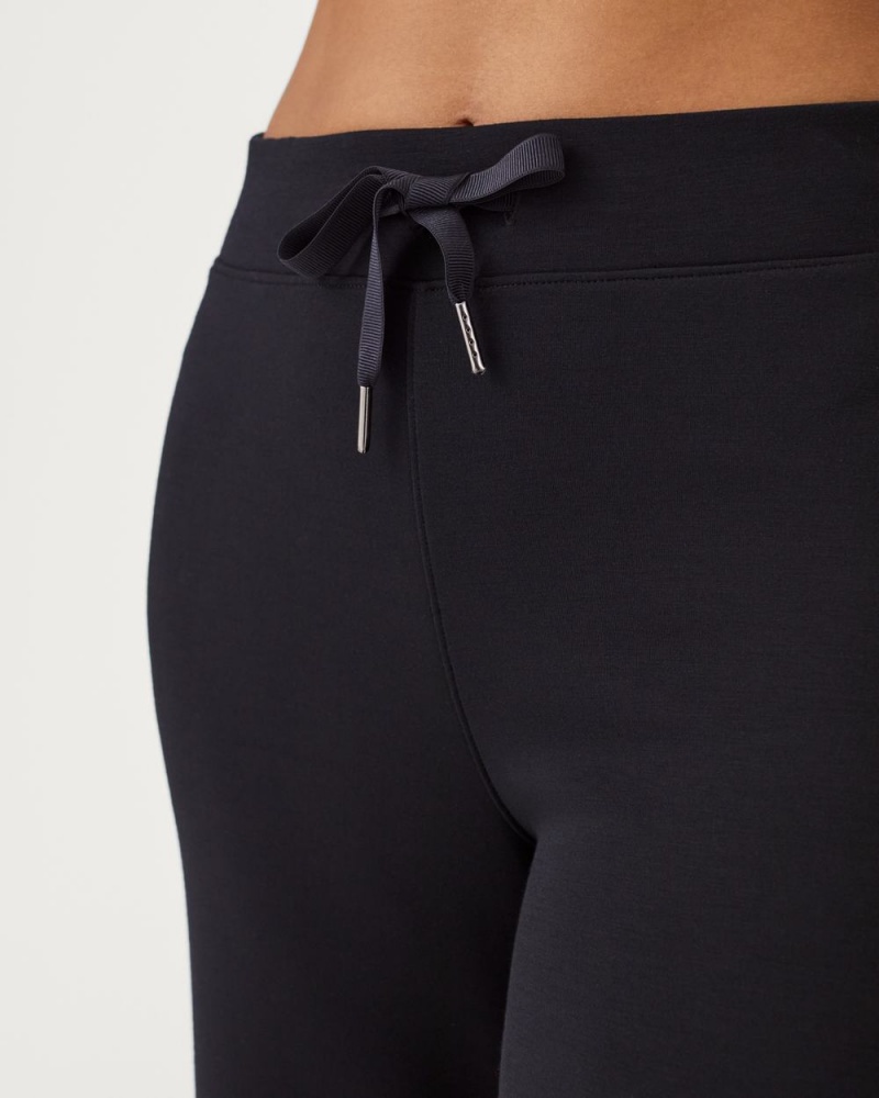 Kalhoty Spanx AirEssentials Široké Leg Černé | 8950162-DC