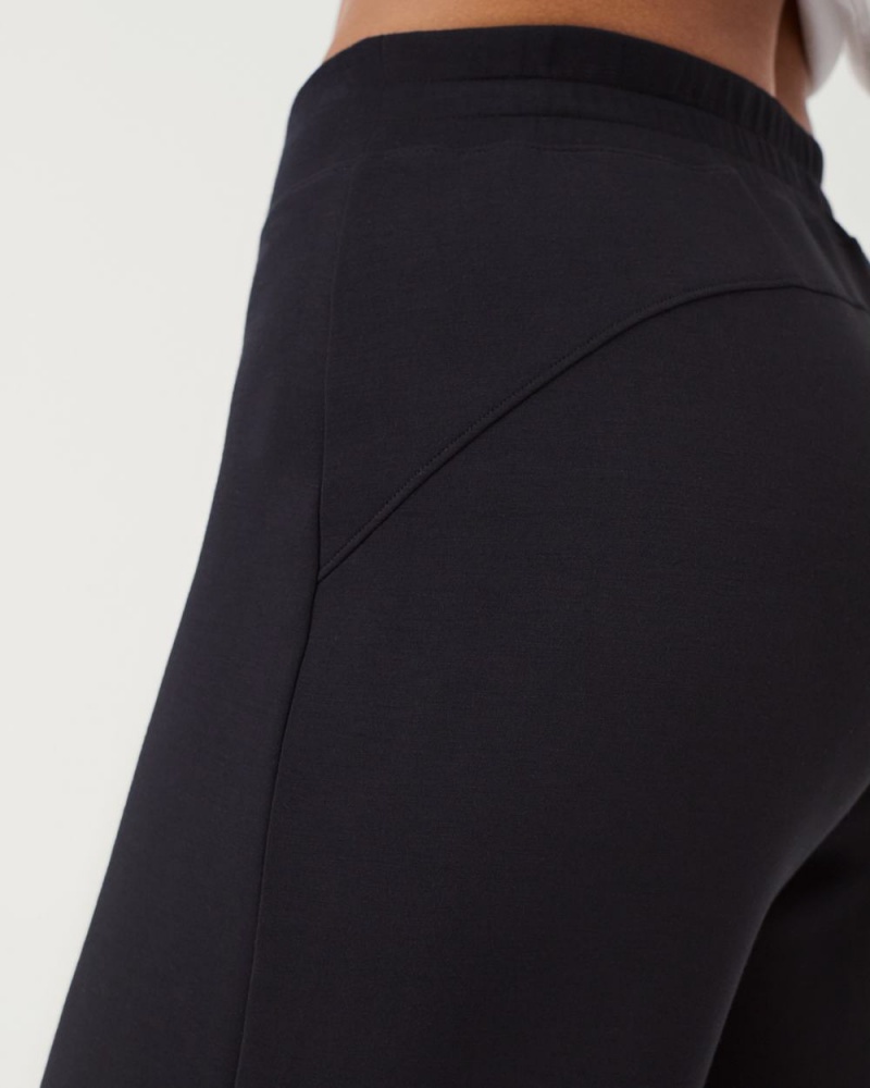 Kalhoty Spanx AirEssentials Široké Leg Černé | 8950162-DC