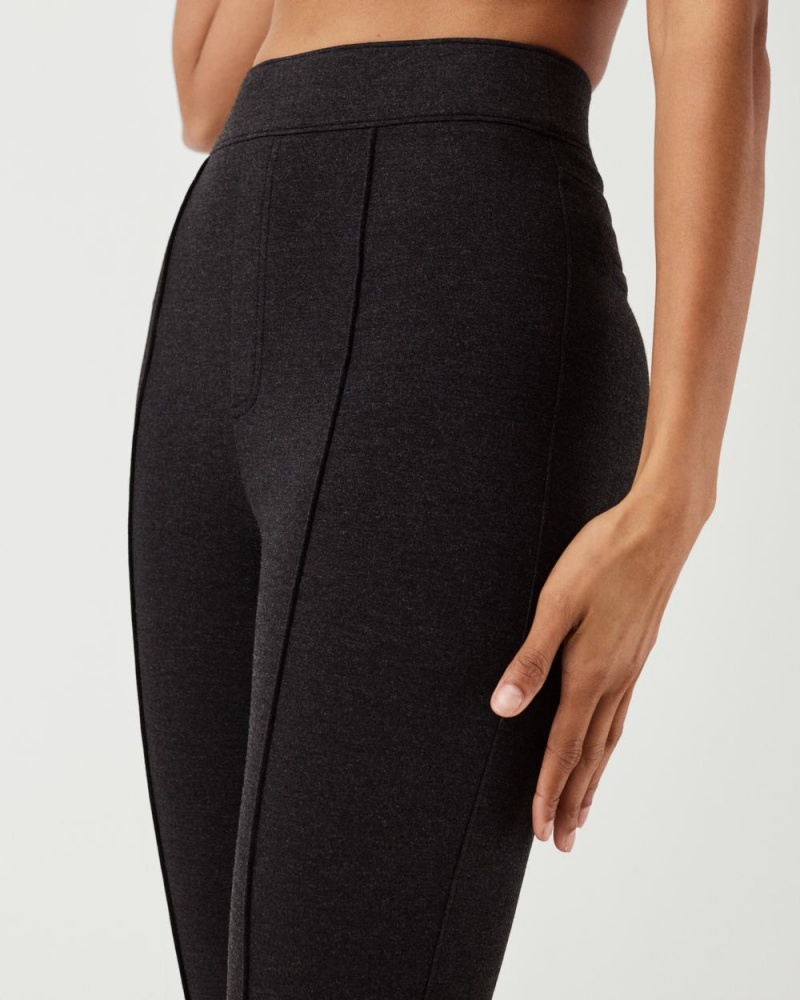 Kalhoty Spanx The Perfect Pant, Hi-Rise Flare Šedé | 1986405-NE
