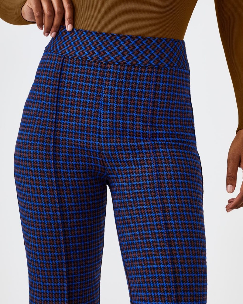 Kalhoty Spanx The Perfect Pant, Hi-Rise Flare Blankyt Hnědé | 2945613-OQ